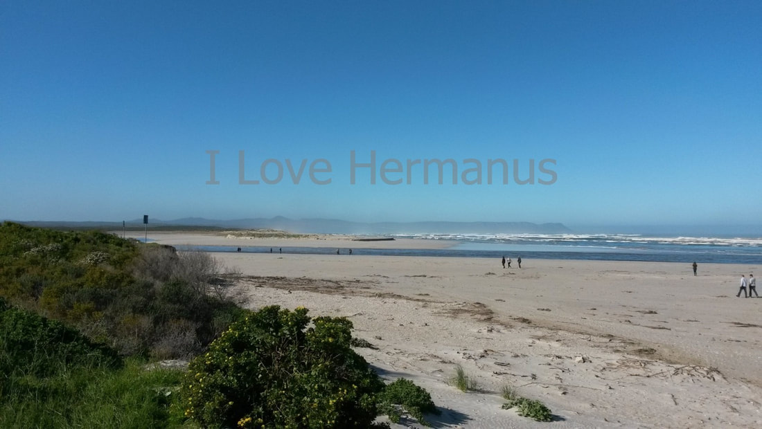 Huge beaches and wide open spaces to explore and enjoy in Hermanus, near Cape Town, South Africa