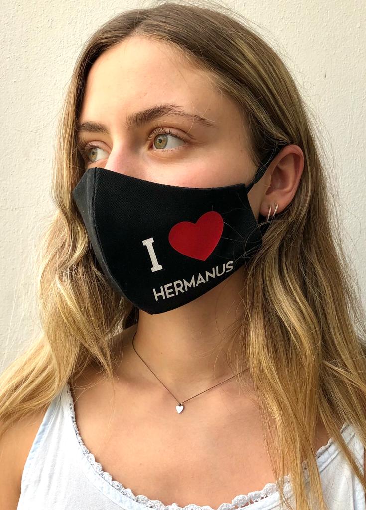 i love Hermanus face masks