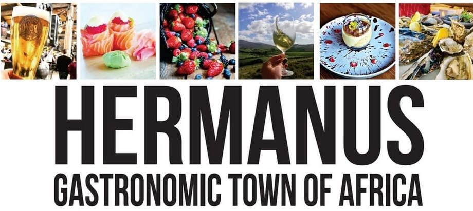 Hermanus is the gastronomic town of Africa - UNESCO award - near Cape Town, South Africa
